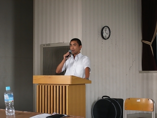 2009/9/5総会 新会長挨拶