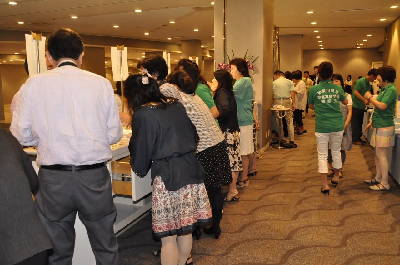 2012/6/2総会 受付風景